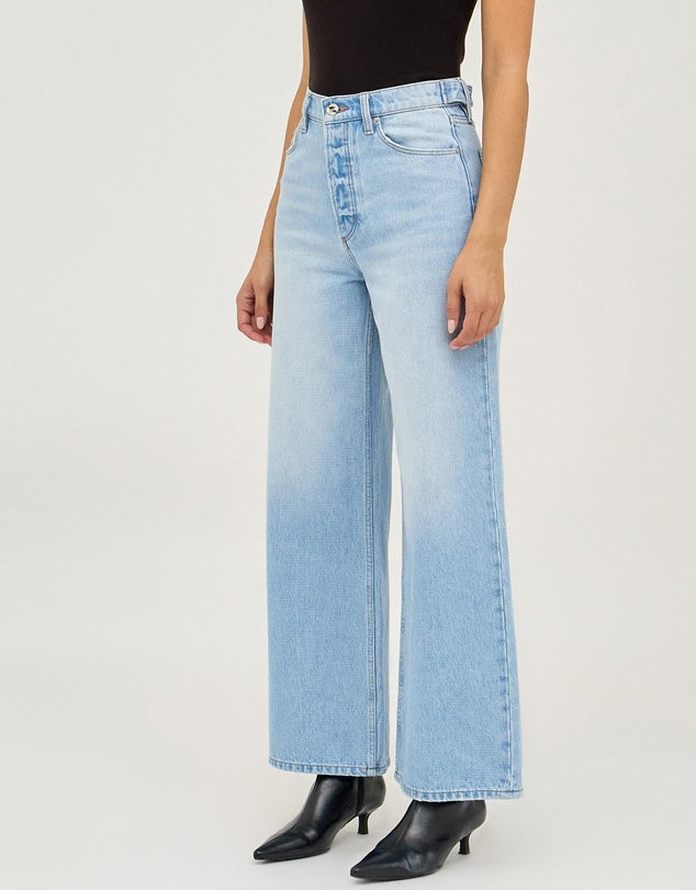 Rollas Relaxed Sailor Long Denim Jean Cinch - Swoon