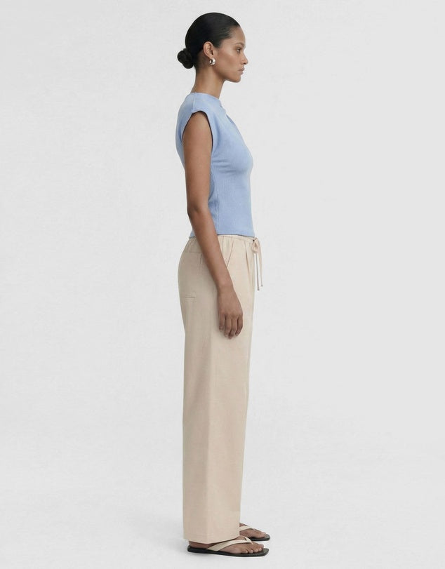 Staple The Label Maison Twist Top - Cornflower Blue