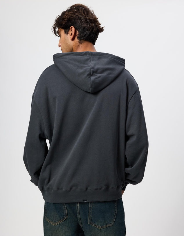 Thrills Servicing South Of Paradise Slouch Pull On Cropped Hood  - Carbon