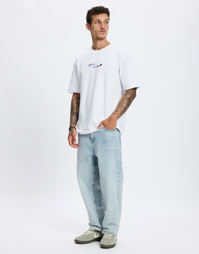 Thrills Mid Slacker Relaxed Long Denim Jean - Horizon Blue