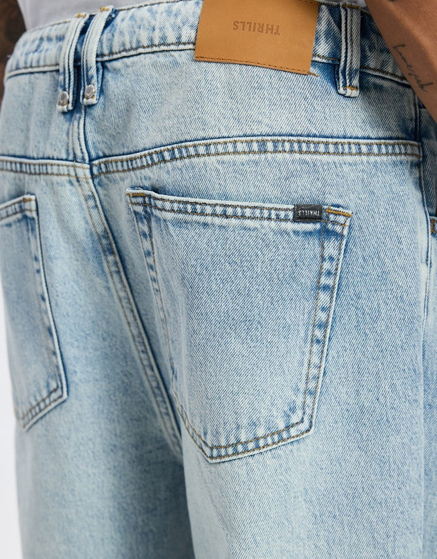 Thrills Mid Slacker Relaxed Long Denim Jean - Horizon Blue