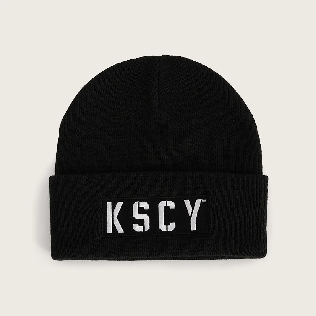 Kiss Chacey Huncote Beanie- Jet Black