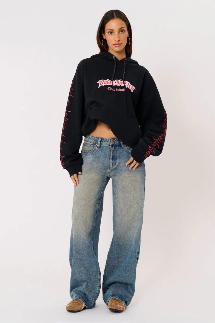 Abrand 99 Low Baggy Petite Denim Jean - Kit Recycled