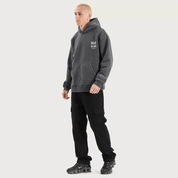 Kiss Chacey Last Frontier Heavy Relaxed Hood - Pigment Asphalt