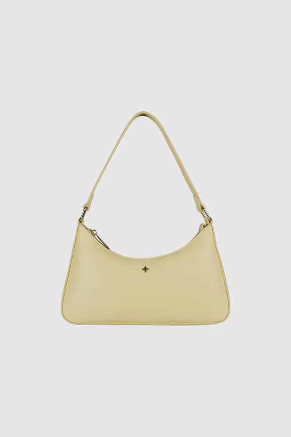 Peta + Jain Josee Shoulder Bag - Lemon Smooth/Gold