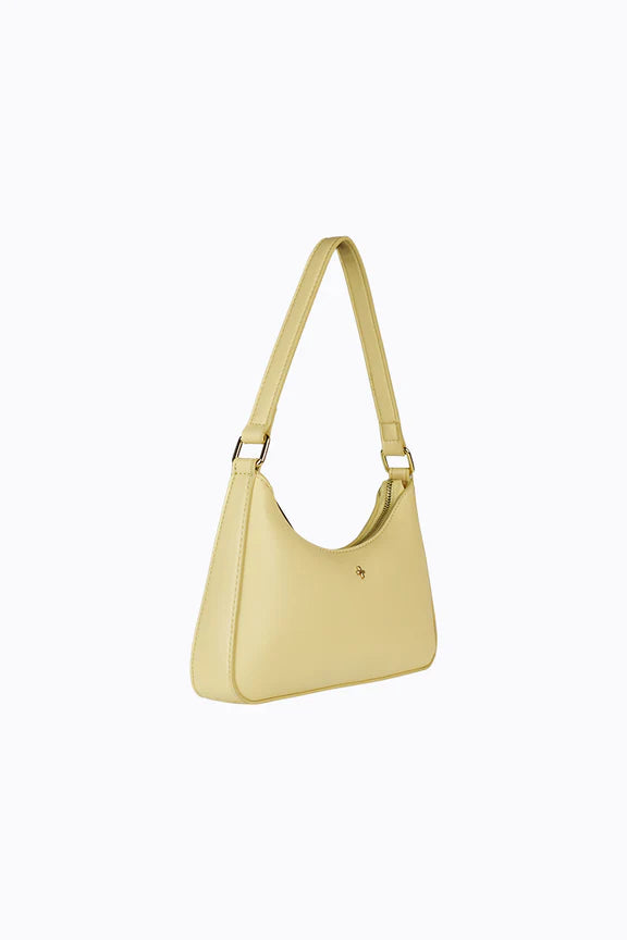 Peta + Jain Josee Shoulder Bag - Lemon Smooth/Gold