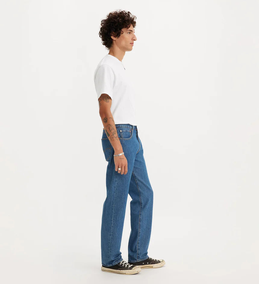 Levis 501 Original Jean- Medium Stonewash