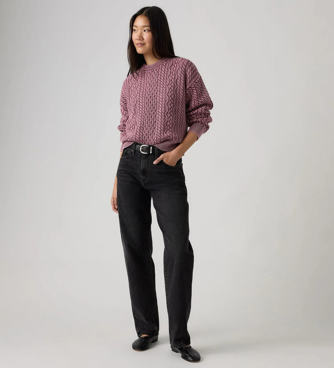 Levi's Easy Dad Denim Jean - Rebel Edge