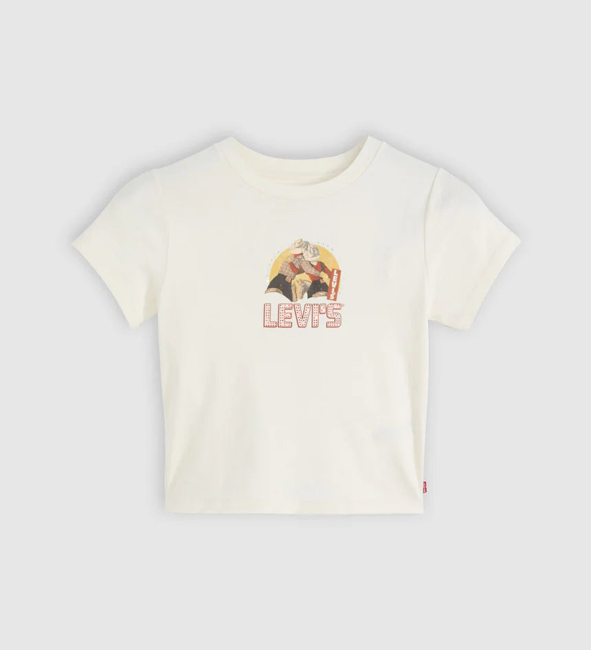 Levi's Graphic Essential Sporty Tee - Levi's Archival Egret