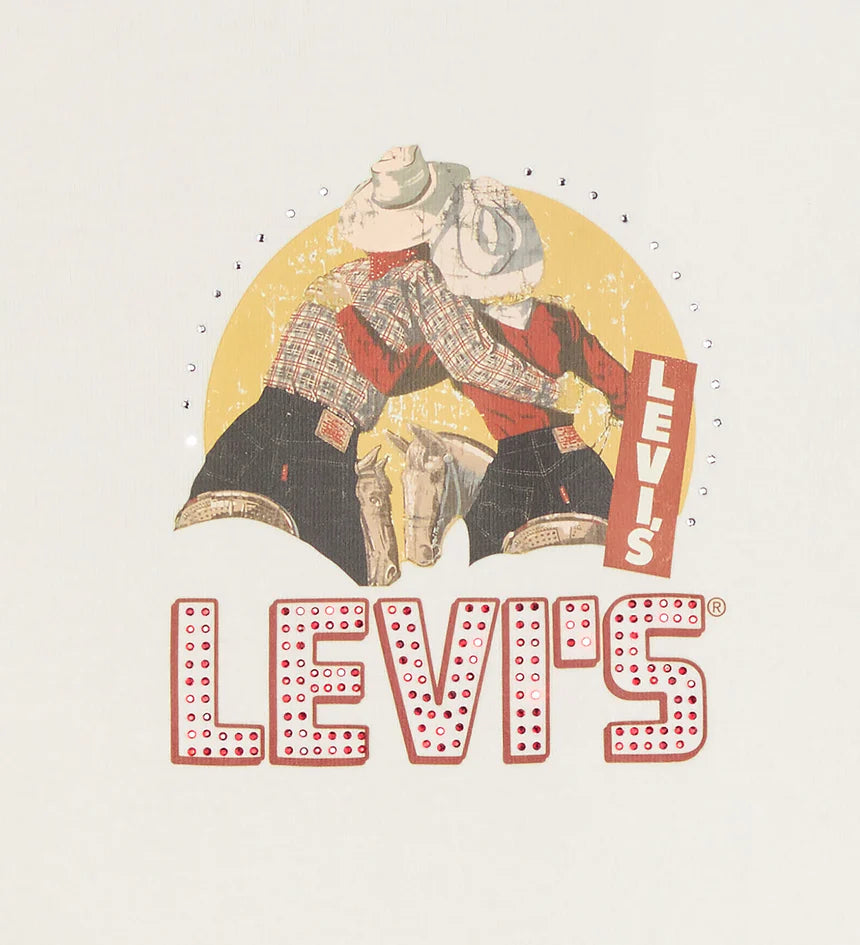 Levi's Graphic Essential Sporty Tee - Levi's Archival Egret