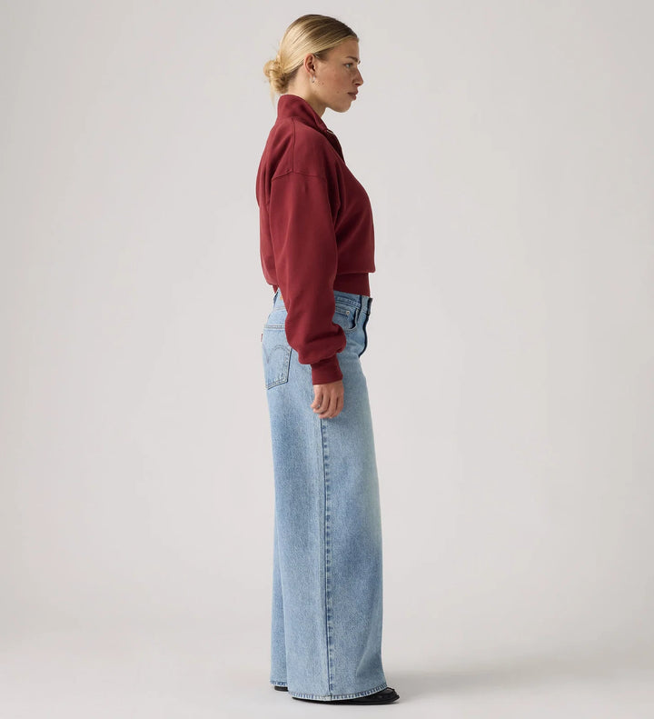 Levi's Middy Wide Leg Denim Jean - Pen And Paper