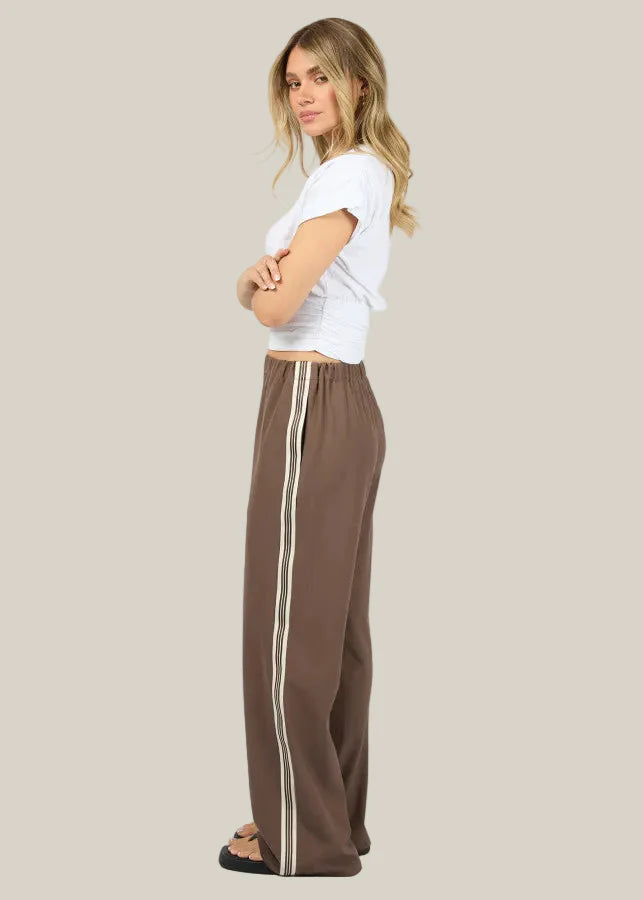All About Eve Lina Pant - Coffee