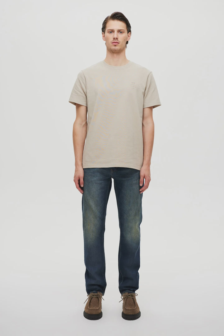 Neuw Denim Neuw Rib Band Tee - Sand