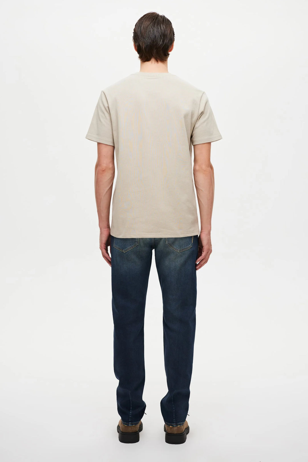 Neuw Denim Neuw Rib Band Tee - Sand