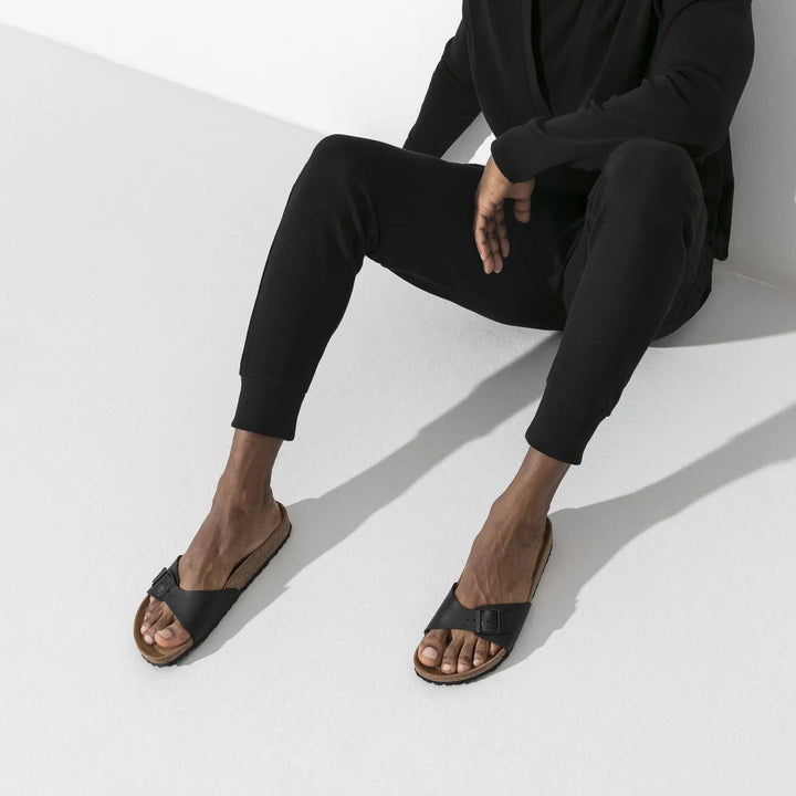 Birkenstock Madrid Black Birko-Flor Narrow