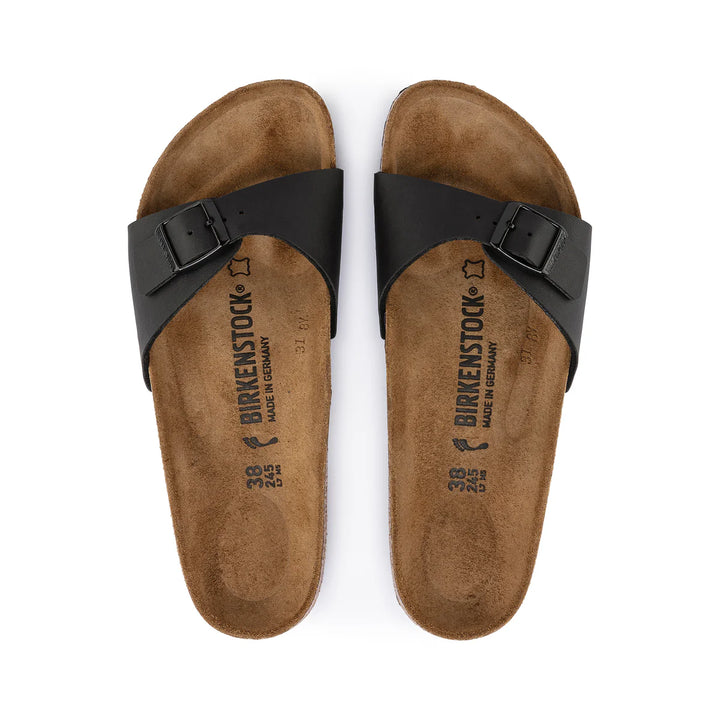 Birkenstock Madrid Black Birko-Flor Narrow