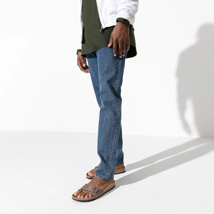 Birkenstock Madrid Mocca BirkiBuc Narrow