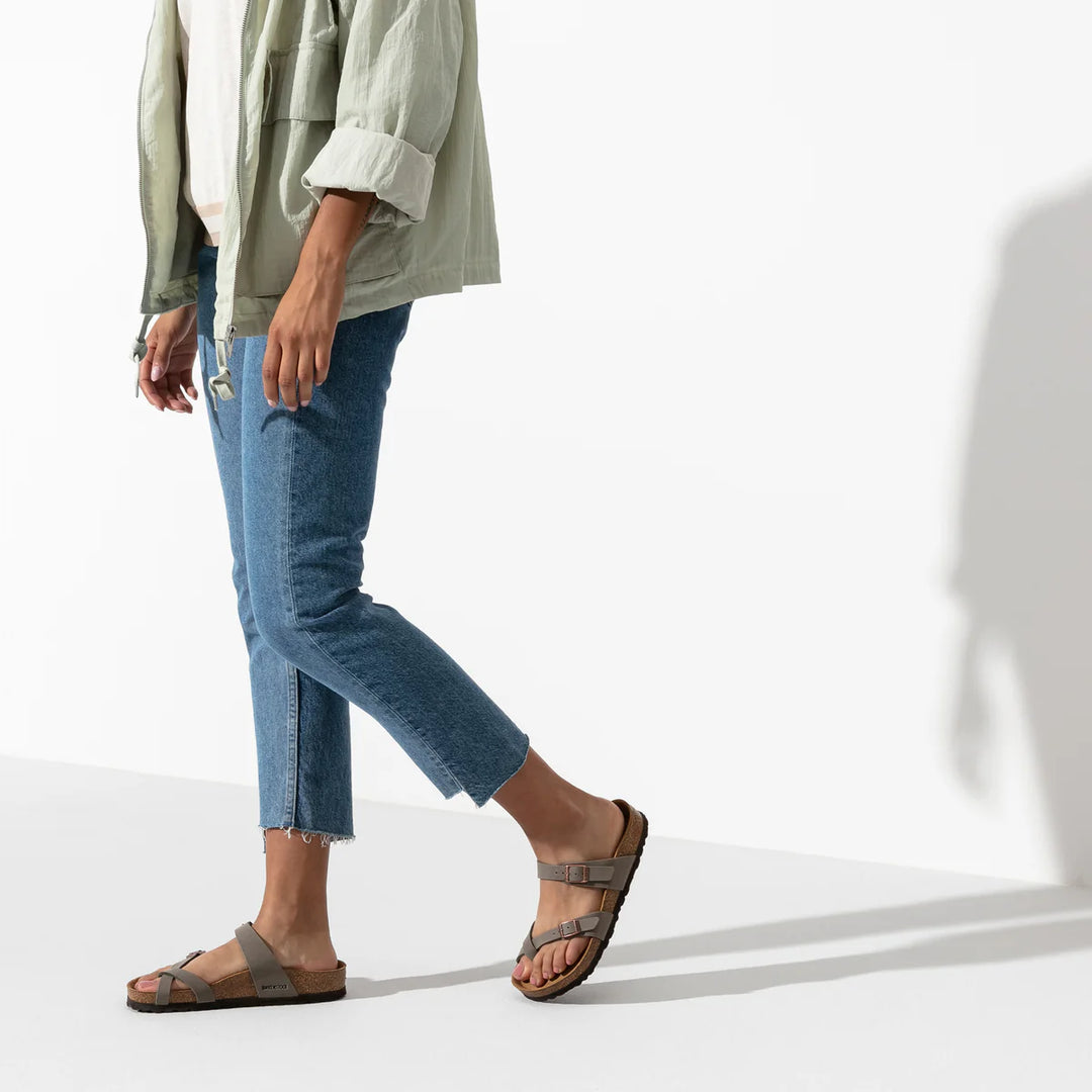 Birkenstock Mayari Stone BirkiBuc Regular