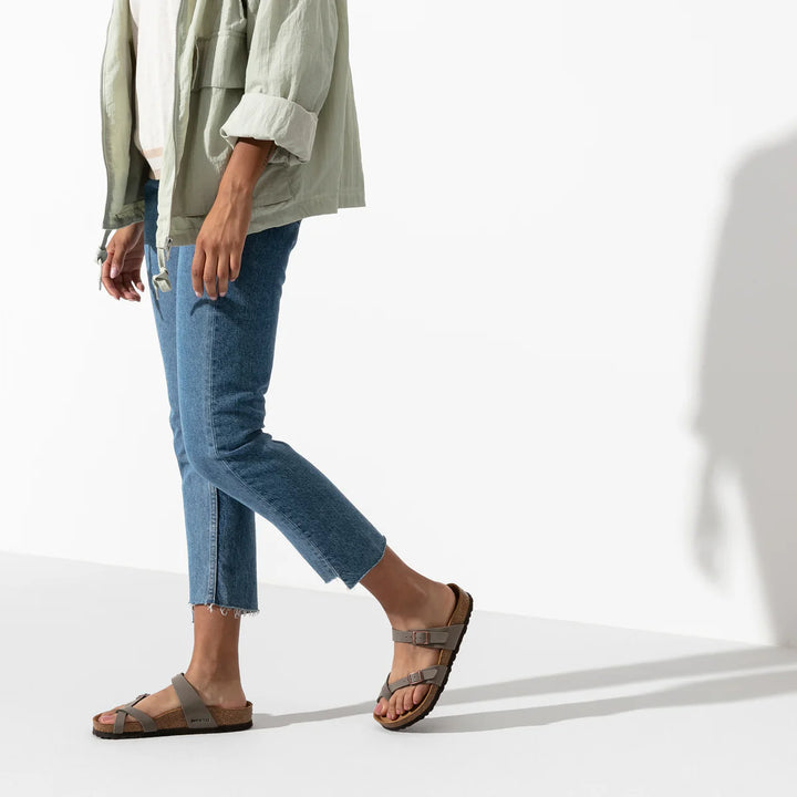 Birkenstock Mayari Stone BirkiBuc Regular