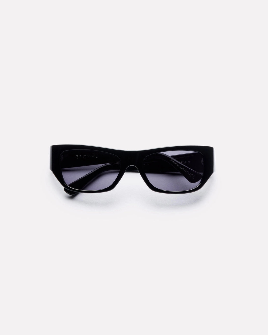Epokhe Memphis Sunglasses- Black Polished/Black