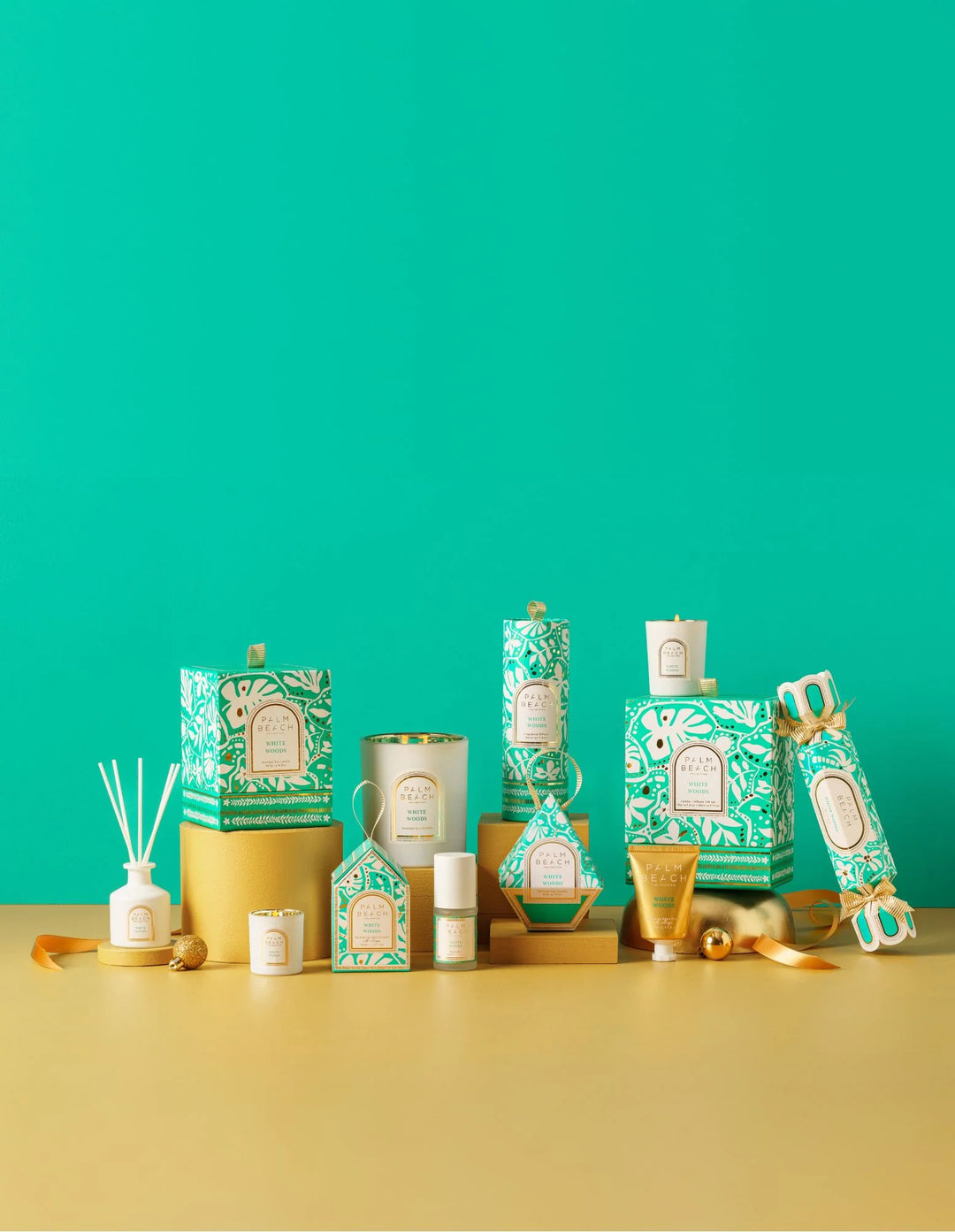 Palm Beach Collection Mini Candle & Diffuser Set - White Woods