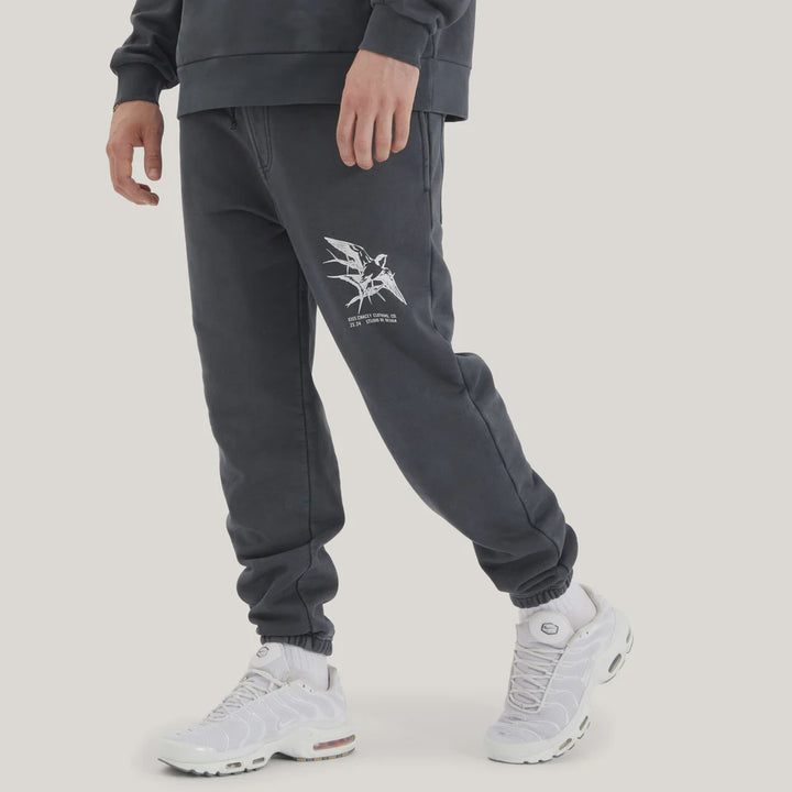 Kiss Chacey Monzie Trackpants - Pigment Asphalt