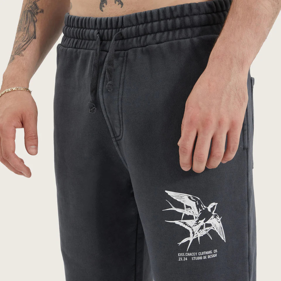 Kiss Chacey Monzie Trackpants - Pigment Asphalt