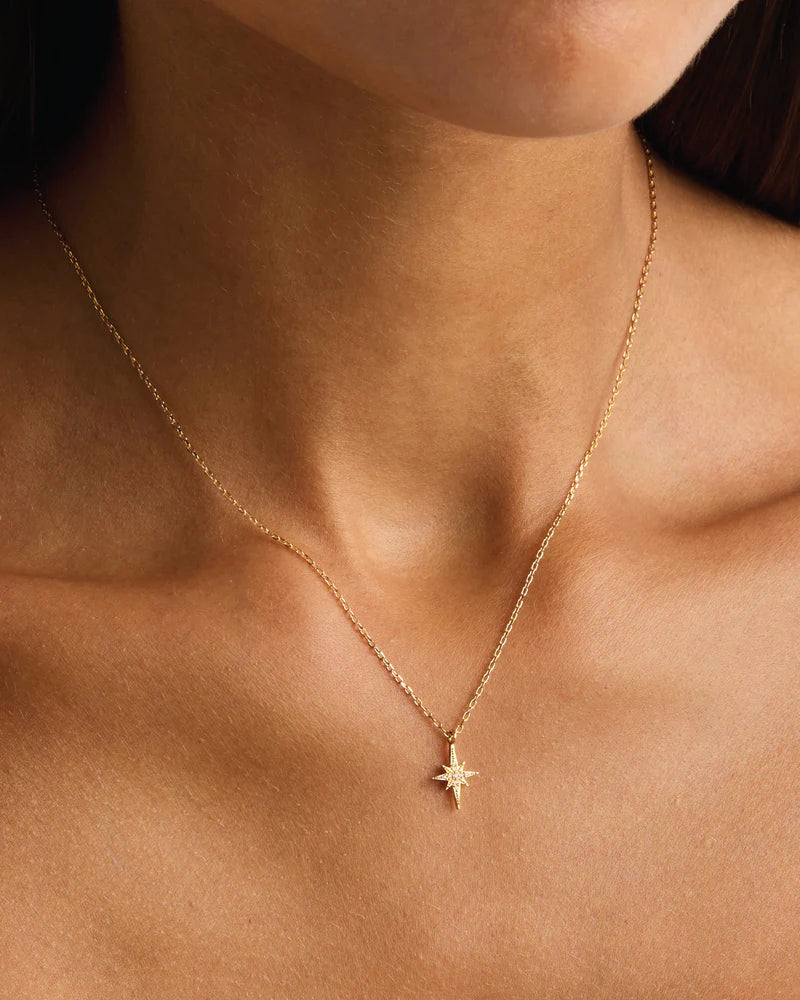 By Charlotte Starlight Necklace - 18k Gold Vermeil