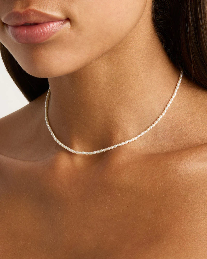 By Charlotte Moonlight Choker - 18k Gold Vermeil