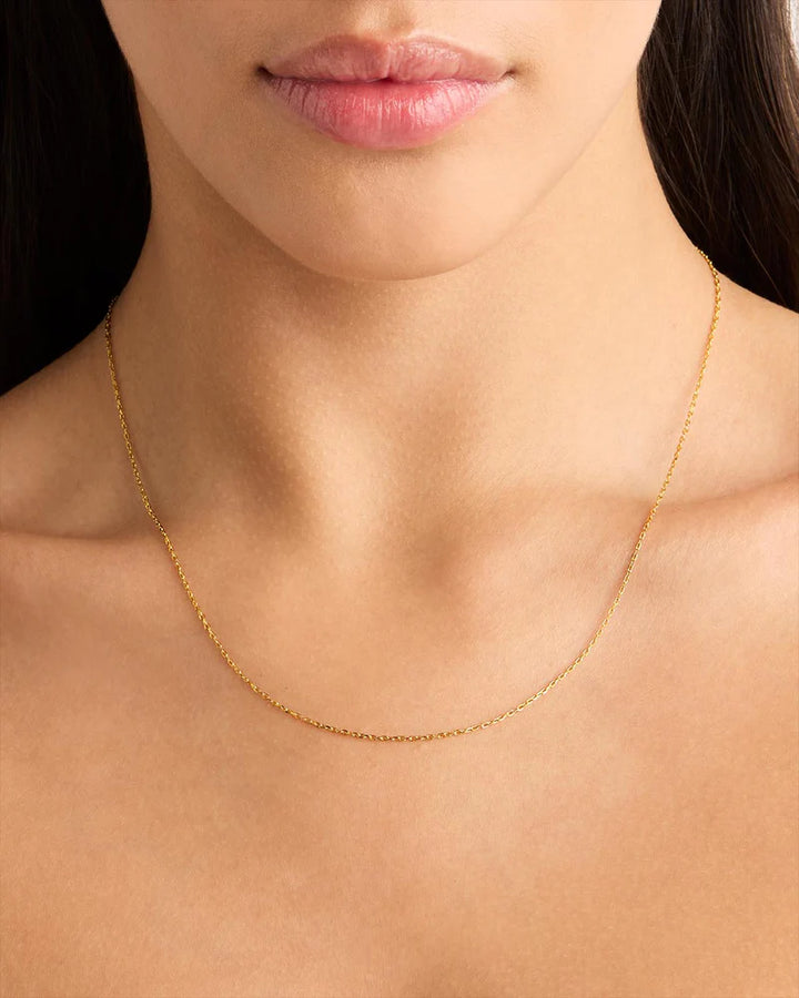By Charlotte 18" Signature Chain Necklace - 14k Solid Gold