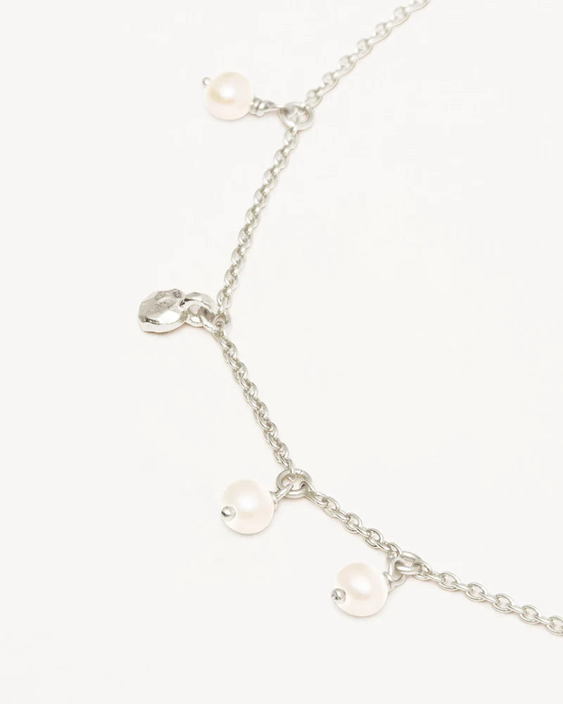 By Charlotte Endless Grace Pearl Choker - Sterling Silver