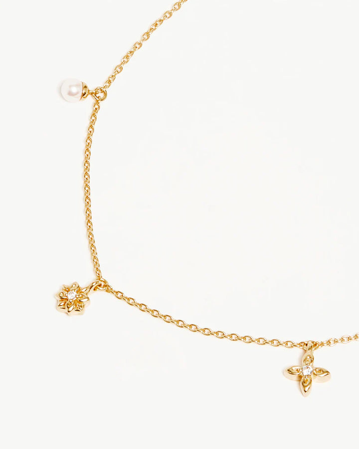 By Charlotte Live In Peace Choker - 18k Gold Vermeil