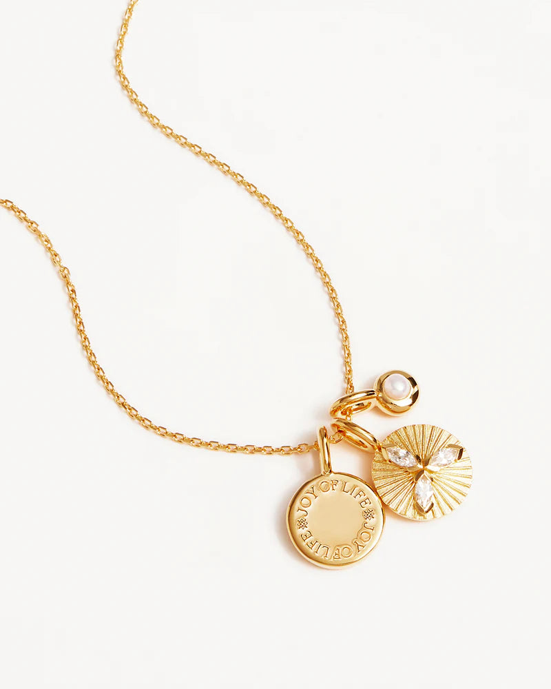 By Charlotte 18k Gold Vermeil Joy Necklace