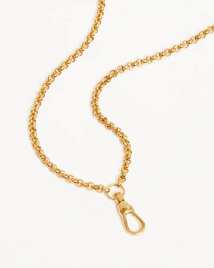 By Charlotte 18k Gold Vermeil Your Story Albert Clasp Necklace