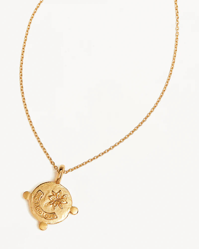 By Charlotte Luck And Love Necklace - 18k Gold Vermeil