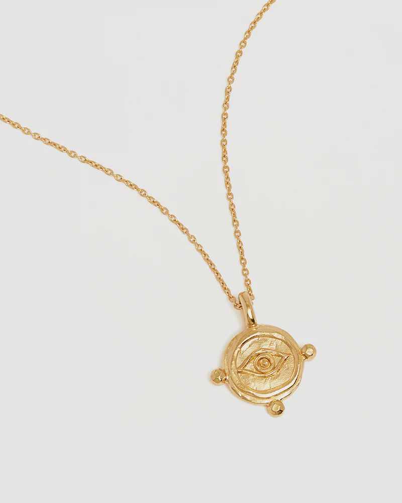 By Charlotte Luck And Love Necklace - 18k Gold Vermeil