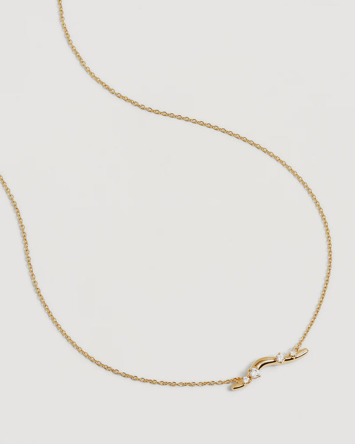 By Charlotte Gold Chasing Tides Necklace - 18k Gold Vermeil