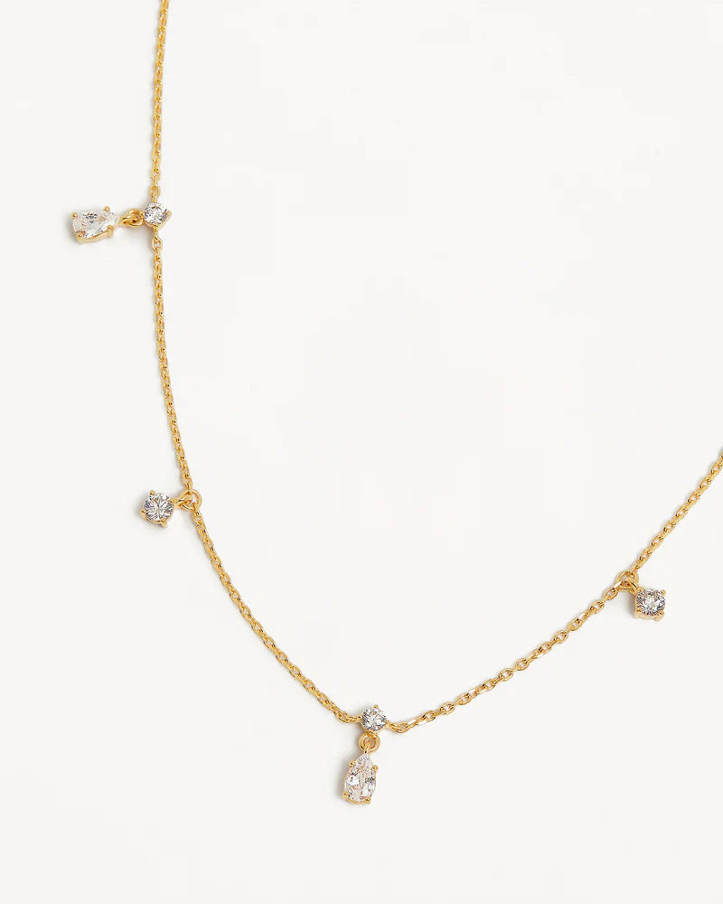 By Charlotte 18k Gold Vermeil No Rain, No Flowers Choker