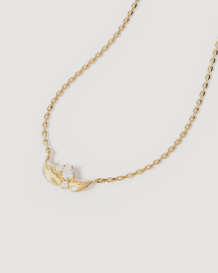 By Charlotte 18k Gold Vermeil Through The Seasons Necklace