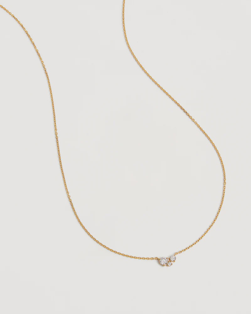 By Charlotte 18k Gold Vermeil Whispers Of Love Necklace