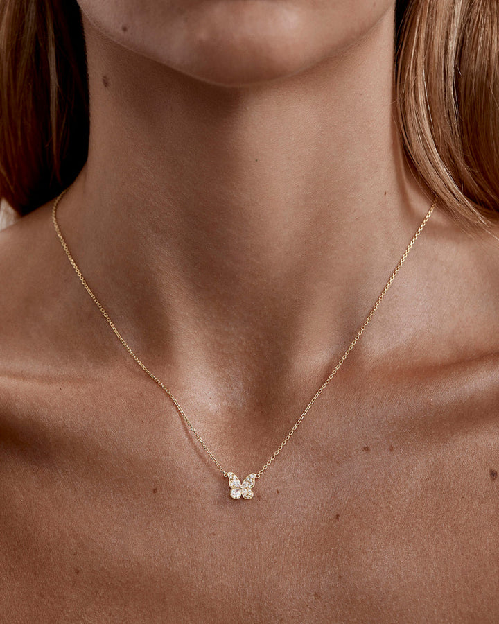 By Charlotte I Believe I Become Necklace - 18k Gold Vermeil