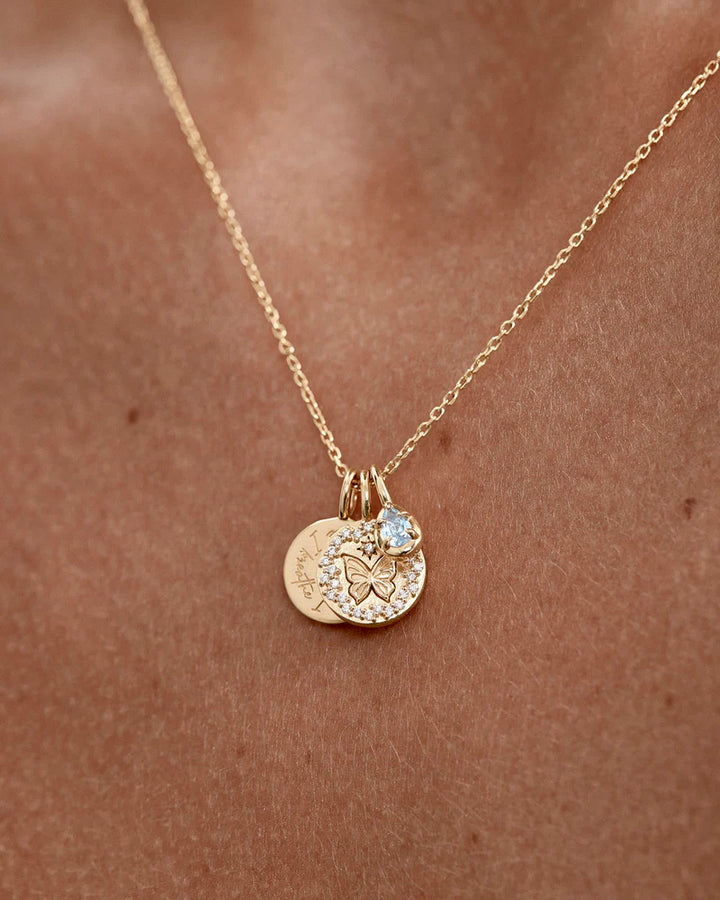 By Charlotte With Freedom I Become Necklace - 18k Gold Vermeil