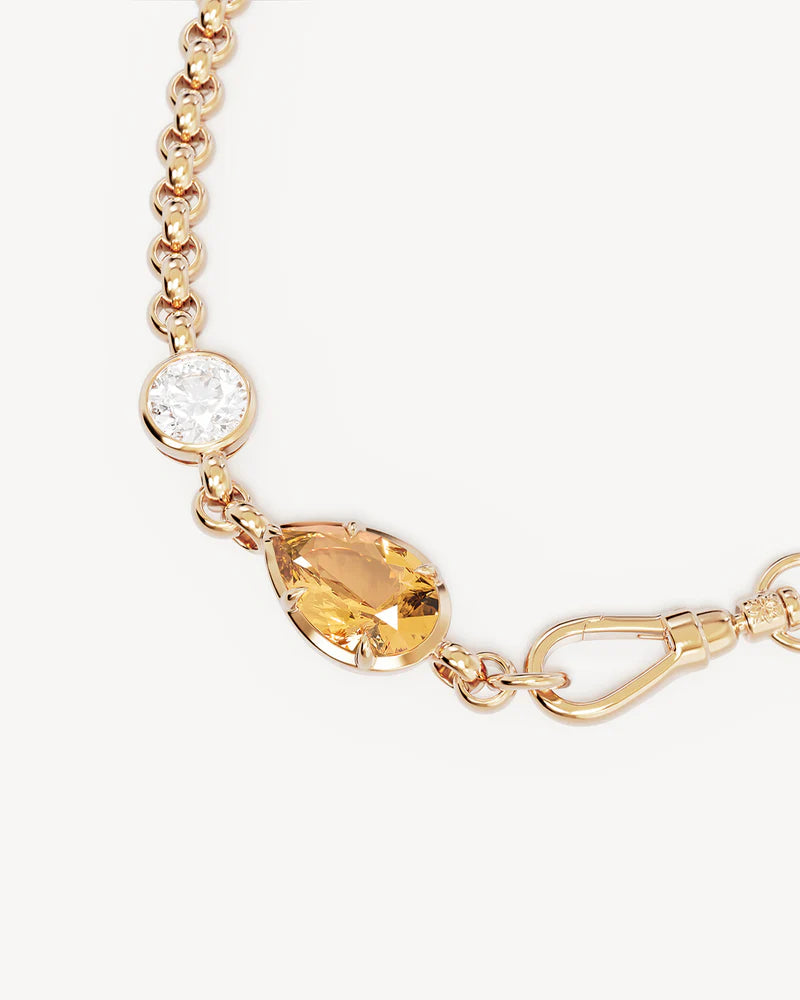 By Charlotte Joy Of Life Necklace - 18k Gold Plated