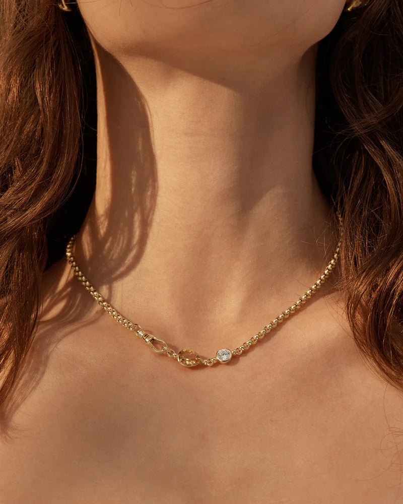 By Charlotte Joy Of Life Necklace - 18k Gold Plated