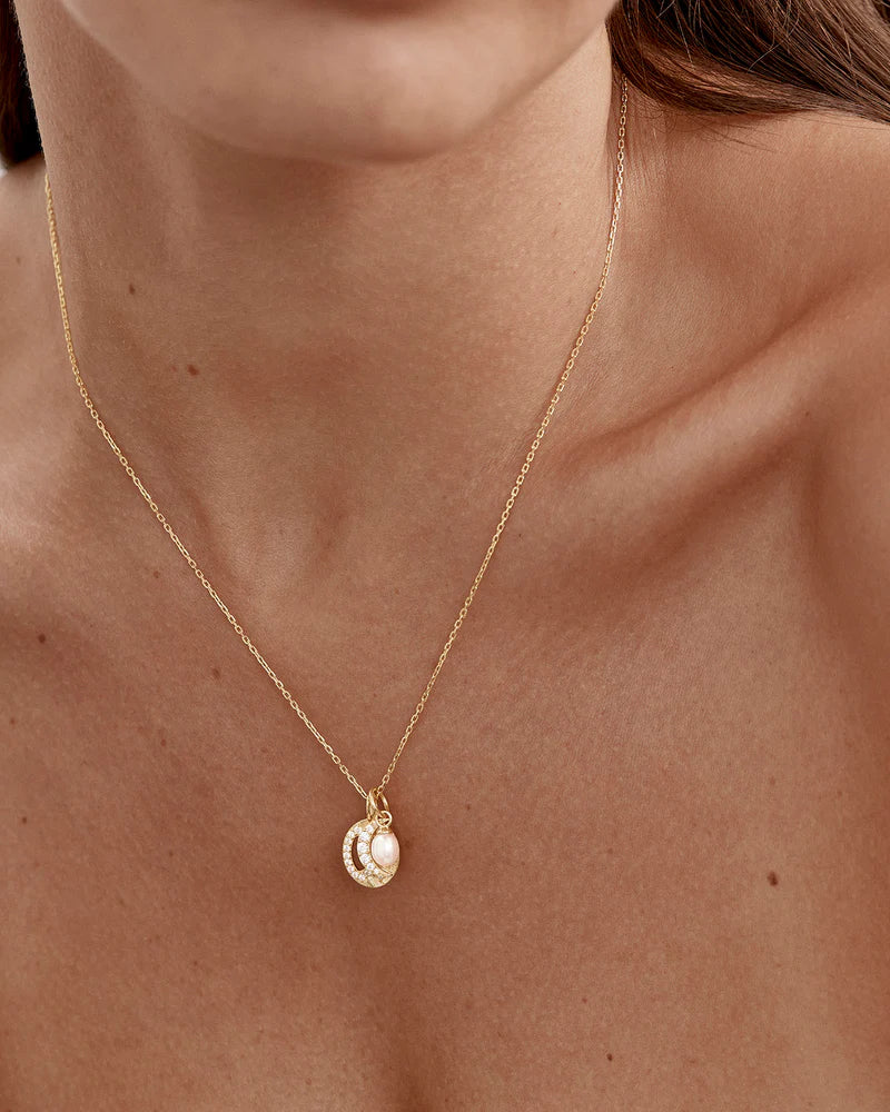 By Charlotte Celestial Skies Necklace - 18k Gold Vermeil