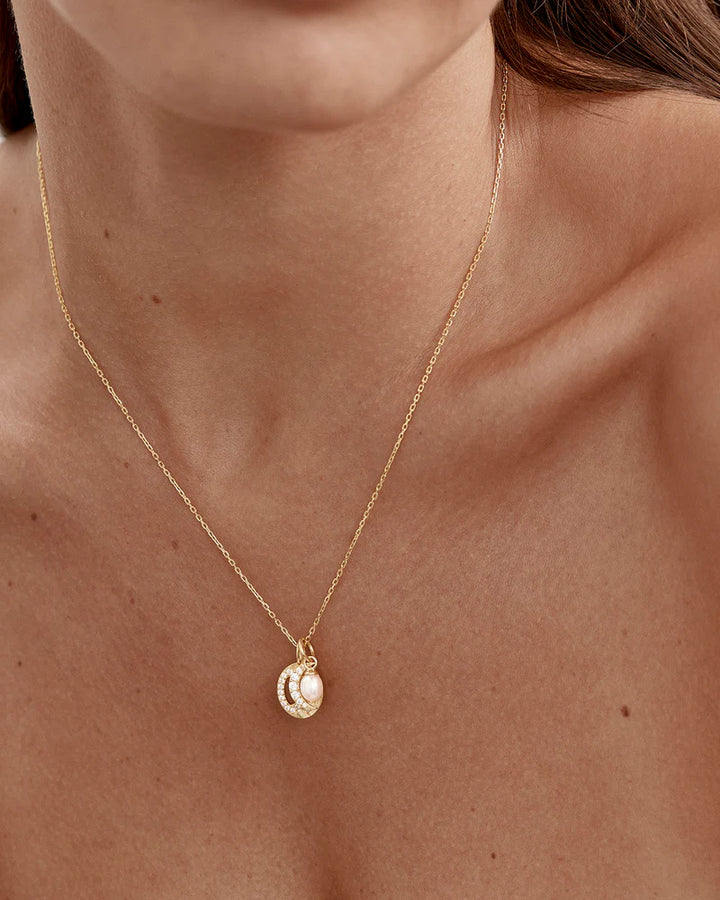By Charlotte Celestial Skies Necklace - 18k Gold Vermeil