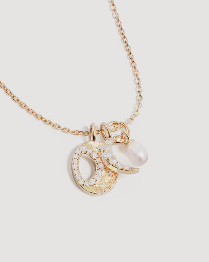 By Charlotte Celestial Skies Necklace - 18k Gold Vermeil