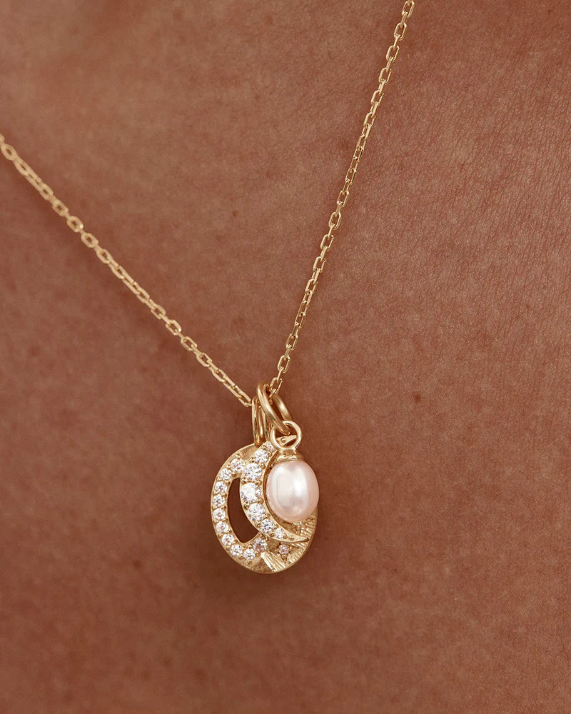 By Charlotte Celestial Skies Necklace - 18k Gold Vermeil