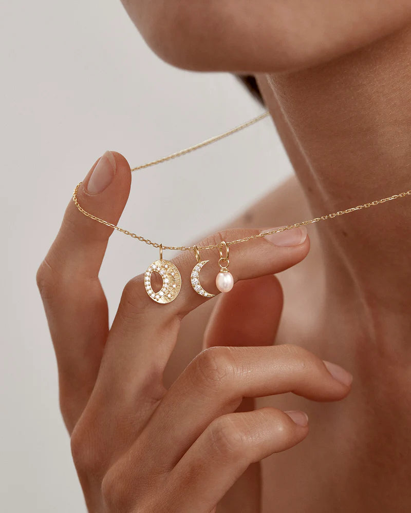 By Charlotte Celestial Skies Necklace - 18k Gold Vermeil