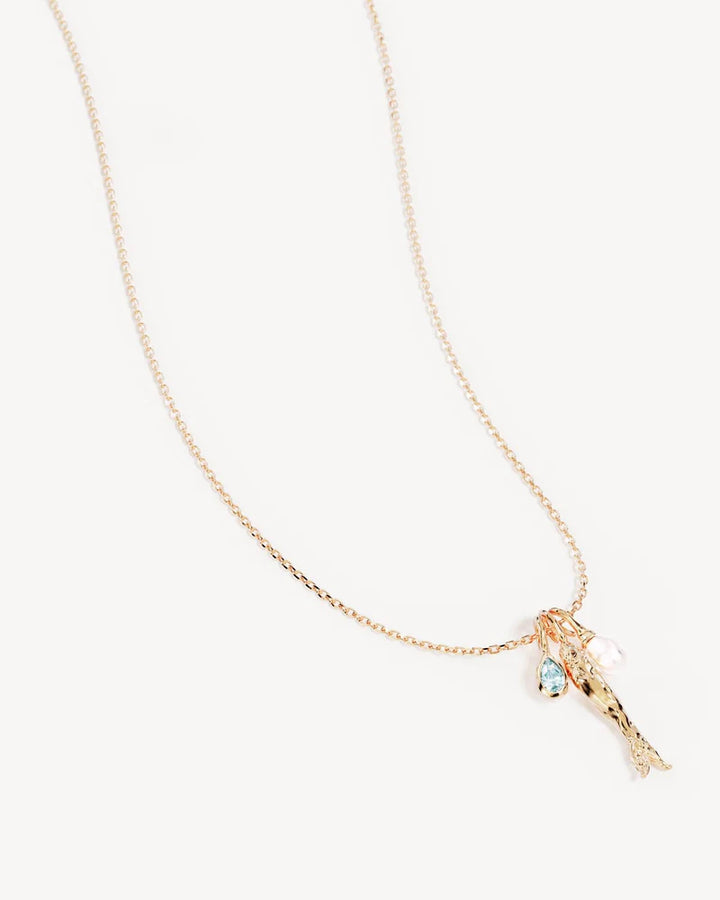 By Charlotte Wishing Necklace - 18k Gold Plated